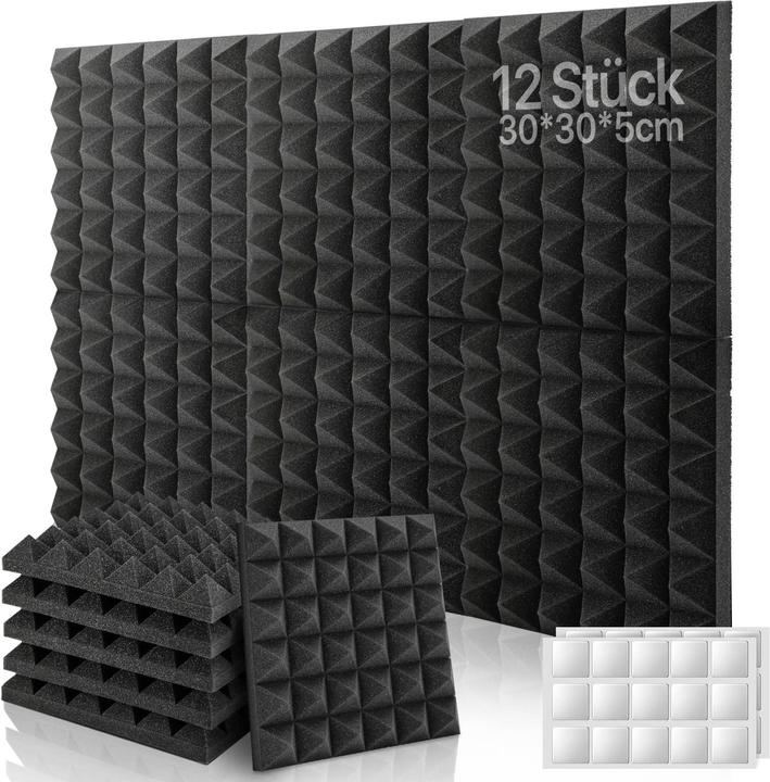 Produktbild Soundsbay Akustikschaumstoff (12 Stk.)