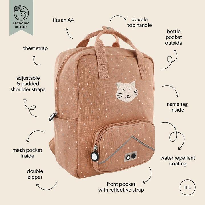 Produktbild Trixie Baby Rucksack gross, Mrs. Cat (11 l)