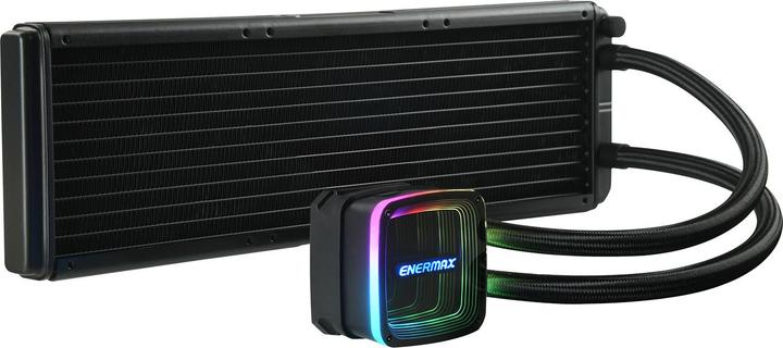 Produktbild Enermax AQUAFUSION ADV ARGB 360 AIO CPU Wasserkuehlung Intel LGA1700 AM5 Ready 350W+ TDP 3x 120mm PW