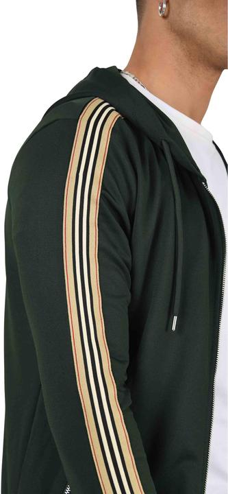 Actual product image Project X Paris hooded sweatshirt with zipper and equestrian stripes (XL)