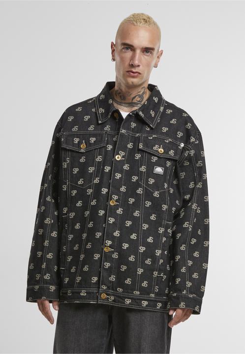 Produktbild Southpole Bleched AOP Denim Jacket - 176105 (S)