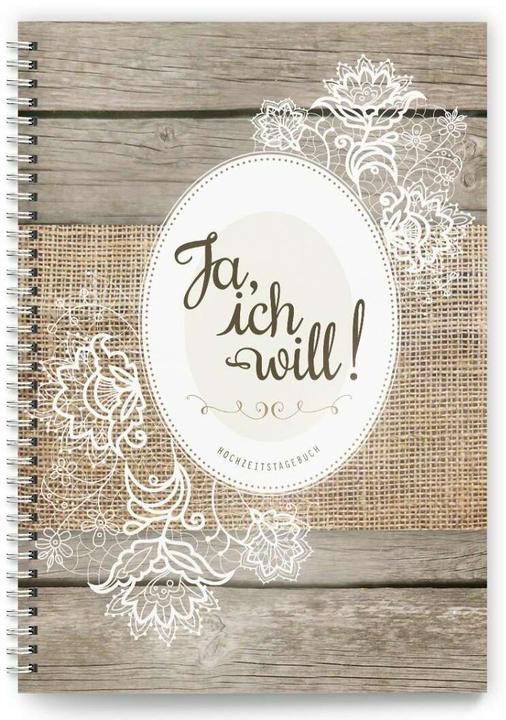 Produktbild Hochzeitstagebuch "Ja, ich will! (Deutsch, 2015)