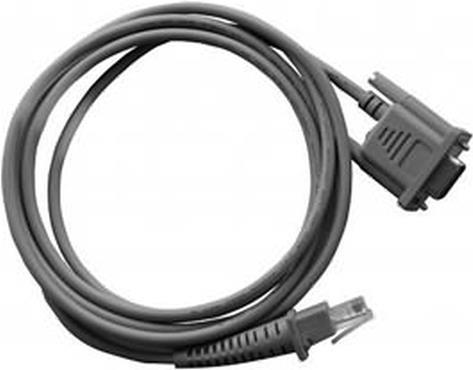 Immagine prodotto Datalogic Cavo RS232 Cavo di collegamento RS232, PIN9 femmina, liscio, grigio, 2m, adatto a tutti gli scanner