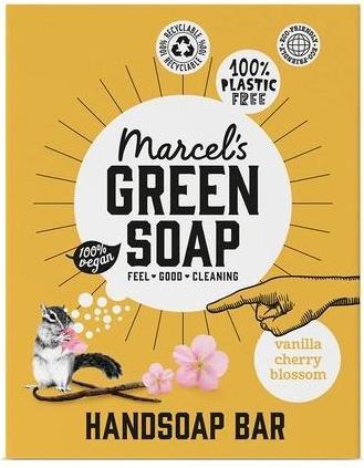 Immagine prodotto Marcel's Sapone per le mani alla vaniglia e fiori di ciliegio 90g (Sapone liquido)