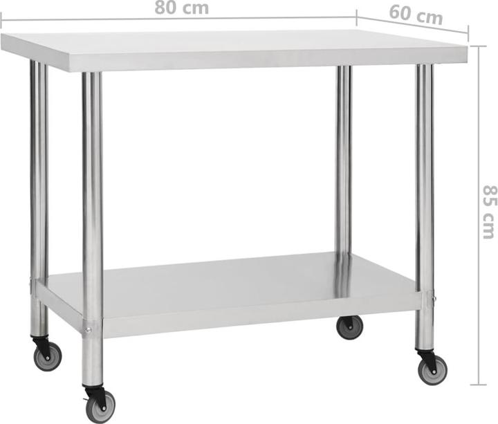 Image du produit vidaXL Arbeitstisch (60 cm, 80 cm)