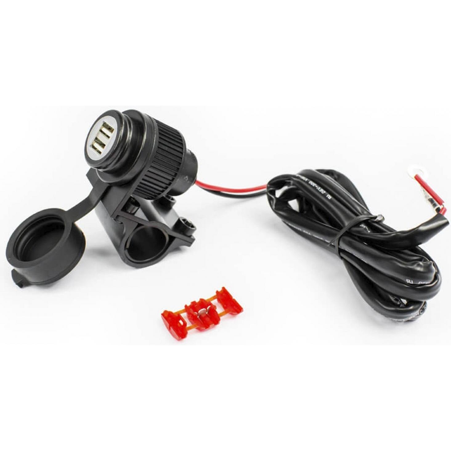 Thumbnail - Albrecht USB DuoSteckdose, Walkie-Talkie, Schwarz
