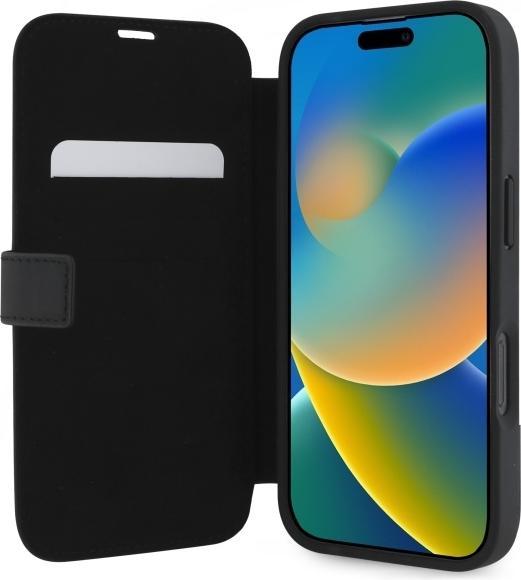 Produktbild Mercedes MEBKP16L23RBGVK iPhone 16 Pro 6.3" czarny/black Leather Wood Imitation (Apple iPhone 16 Pro)