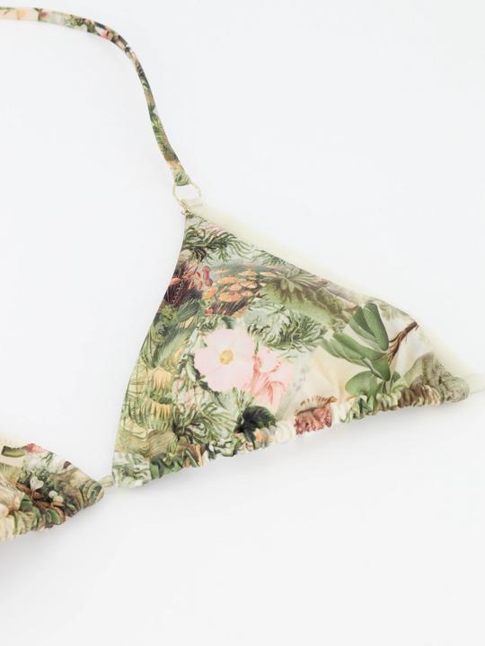 Watercult Haut de bikini "Lush Utopia" vert (36)