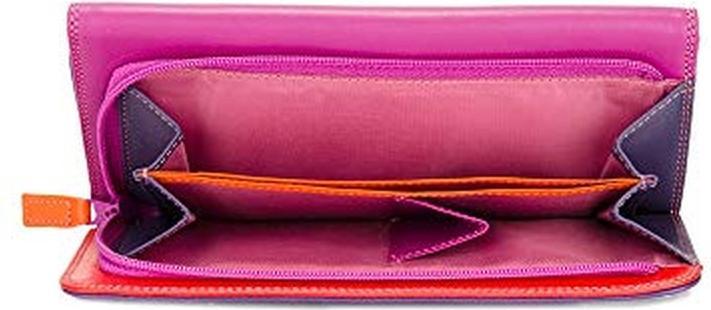 Image du produit Mywalit Tri-fold Zip Wallet Porte-monnaie en cuir 17 cm