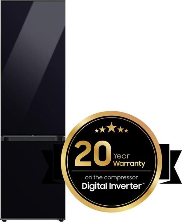 Actual product image Samsung BESPOKE, WIFI, Clean Black, 387 L (387 l)