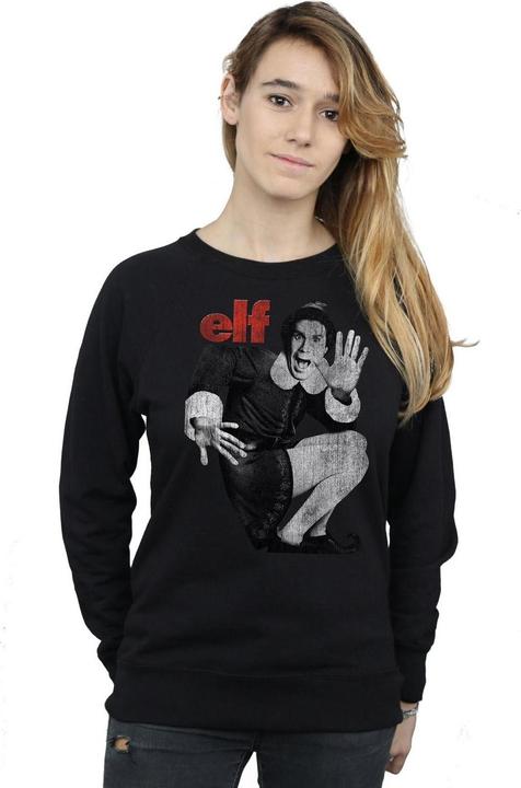 Produktbild Elf Mono Distressed Poster Sweatshirt (XL)