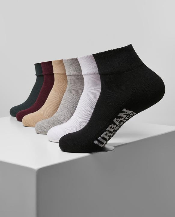 Produktbild Urban Classics High Sneaker Socks 6-Pack (6er Pack, 43 - 46)