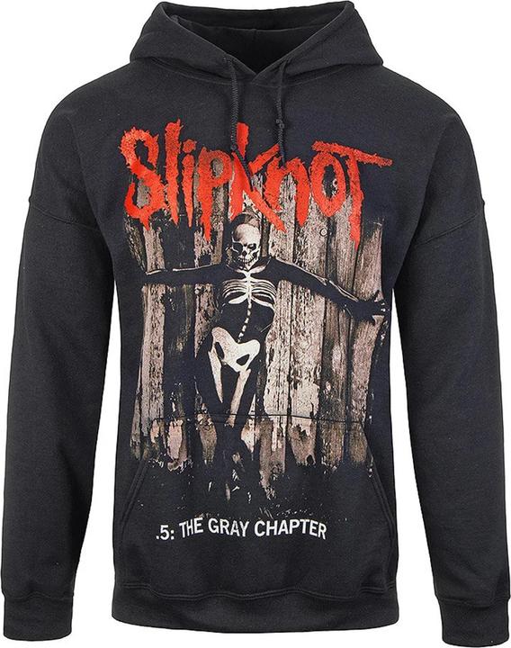 Immagine prodotto Slipknot .5: The Gray Chapter Felpa con Cappuccio Stampa posteriore Adulto Unisex (S)