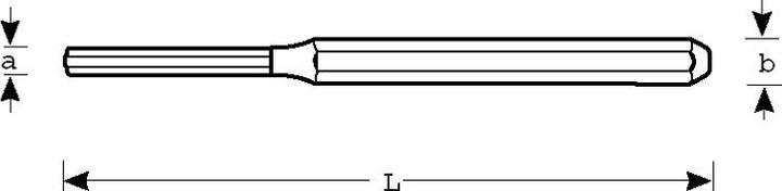 Actual product image Bahco Splituddriver 6 mm