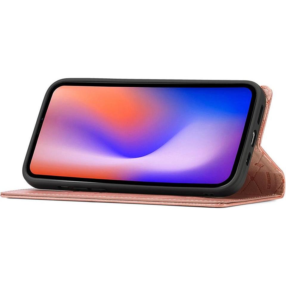 Thumbnail - Cover-Discount iPhone 13 Pro - Stand Flip Case Hülle rosa (Apple iPhone 13 Pro), Smartphone Hülle, Rosa