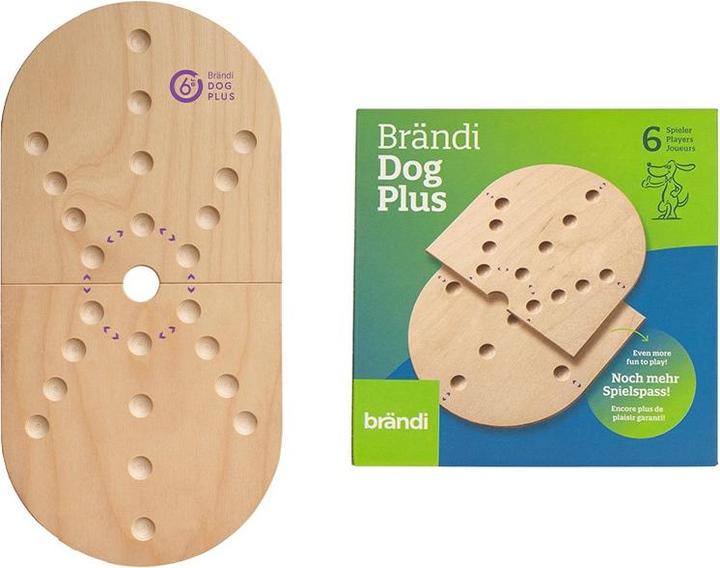 Produktbild Brändi Dog Plus 6 (Deutsch, Englisch, Französisch, Italienisch, 2 - 6 Spieler)