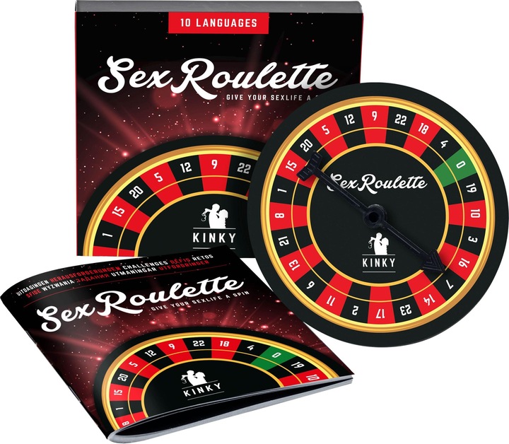 Productafbeelding Moodzz Sex Roulette Kinky (Diverse, Duits, Spaans, Frans, Noors, Pools, Nederlands, Russisch, Zweeds, Italiaans, Engels)
