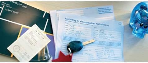 Produktbild Avery Kaufvertrag für ein gebrauchtes Kfz (4 x)