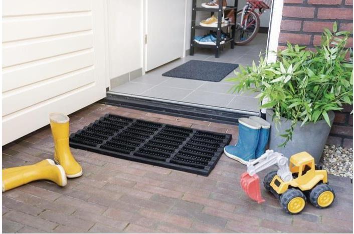 Produktbild Hamat Fussmatte schwarz 60% Gummi / 40% Kokos L600xB400xS25mm (60 x 40 cm)