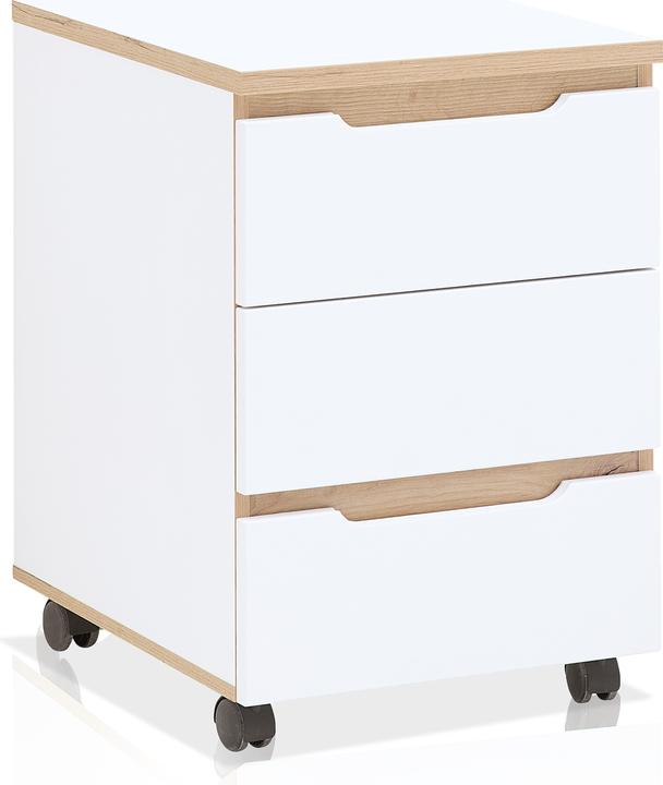 Artisan Eiche Nachbildung, Eiche, Weiss, Weiss supermatt