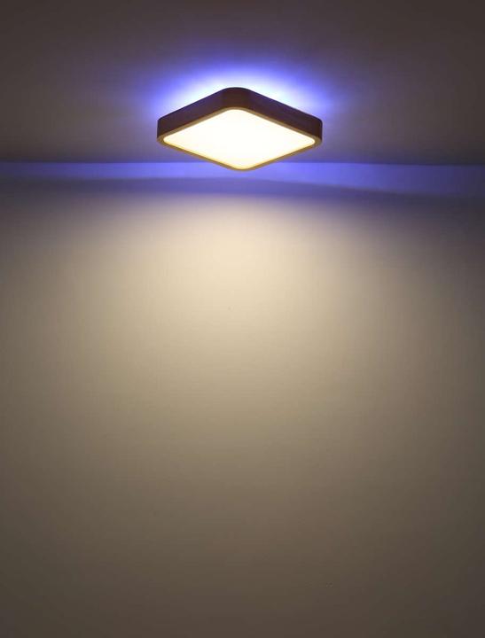 Actual product image Globo Ceiling lamp metal white, with RGB backlight, 41755-24 (960 lm)
