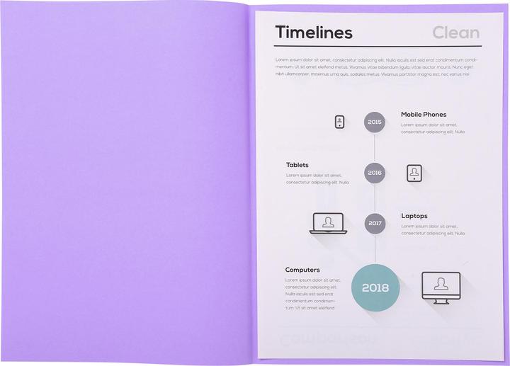 Actual product image Exacompta Collection folders - File covers (A4, 1 x)