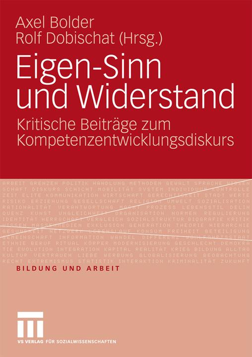 Produktbild Eigen-Sinn und Widerstand (2008)