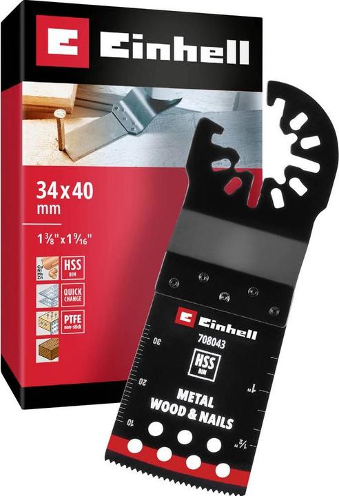 Actual product image Einhell Tauchsägeblatt, 708043, Bi-Metall, 34 mm