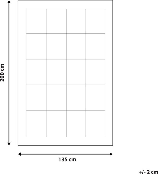 Actual product image Beliani Lemberg (945 g, 135 x 200 cm)