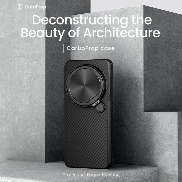 Produktbild Xiaomi Back panel cover - Nillkin CarboProp Aramid Magnetic Case for 15 Ultra Black (Xiaomi 15 Ultra)