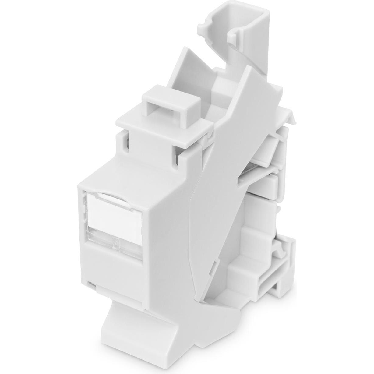 Digitus Hutschienenadapter für Keystone Module, IP20 (Keystone Modulhalter), Netzwerk Zubehör