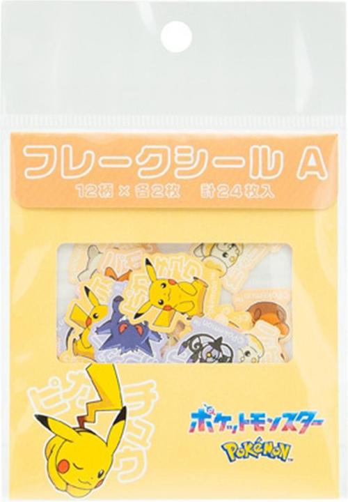 Pokémon Showa Note Pokemon Center Flake Stickers A