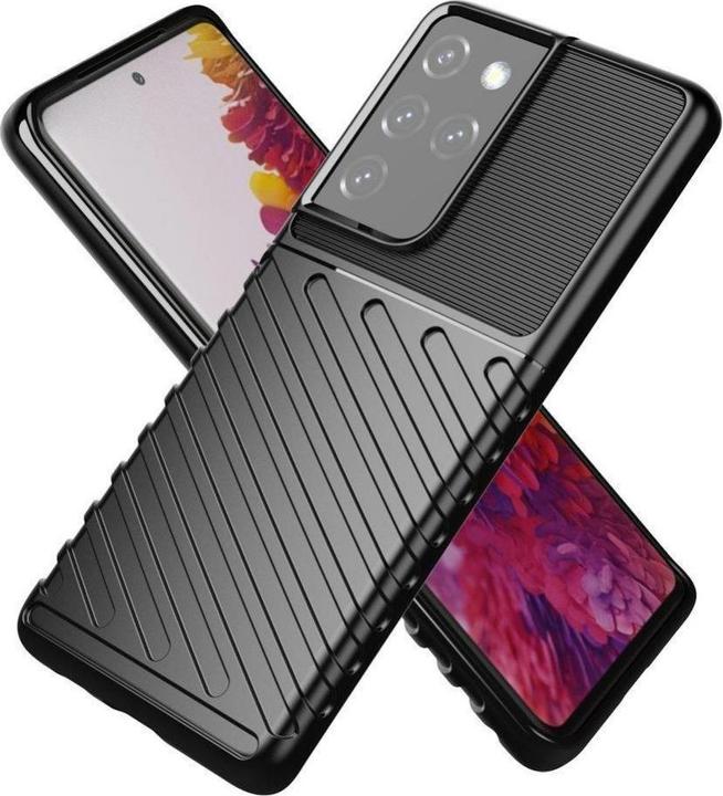 Immagine prodotto Hurtel Custodia Thunder per Samsung Galaxy S23 Ultra custodia in silicone per armatura blu (Samsung Galaxy S23 Ultra)