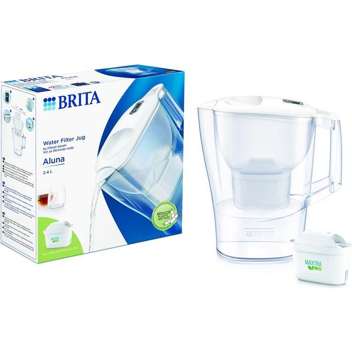 Brita filtration jug ALUNA 2.4l. MXpro w, Wasserfilter, Weiss