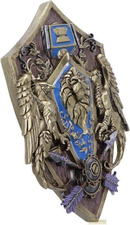Actual product image Nemesis Now World of Warcraft wall decoration Alliance 30 cm