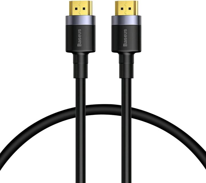Produktbild Baseus Cafule 4KHDMI Male To 4KHDMI Male Adapter Cable 1m Black (1 m, HDMI, 2.0)