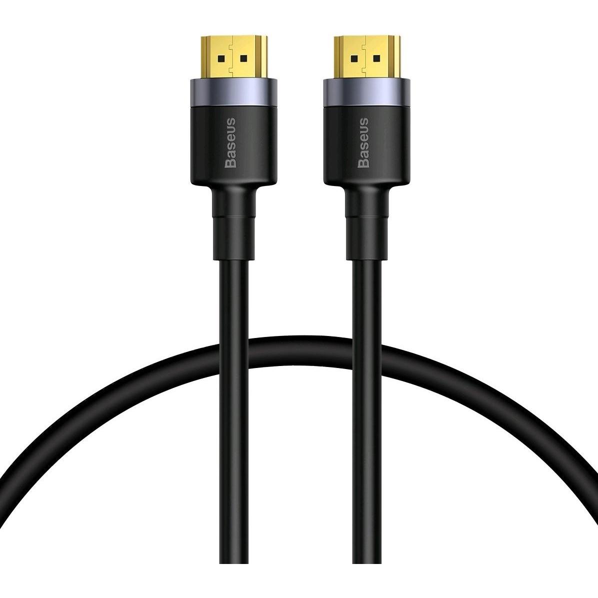Thumbnail - Baseus Cafule 4KHDMI Male To 4KHDMI Male Adapter Cable 1m Black (1 m, HDMI), Video Kabel