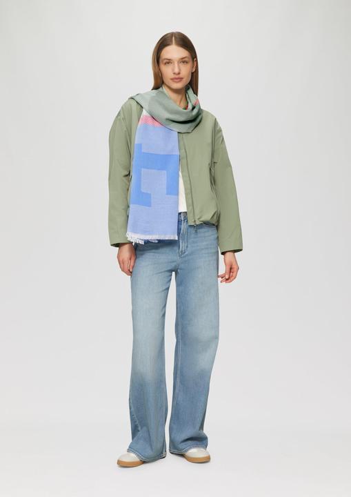 Image du produit S.Oliver Tuch Jacquard-Tuch mit Love-Schriftzug