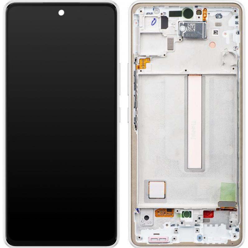 Samsung Display Unit für Galaxy A53 5G A536, weiss (Display), Mobilgerät Ersatzteile