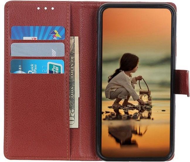 Image du produit MU Classic Série de couvertures de livres en cuir Litchi (Xiaomi 14 Pro)