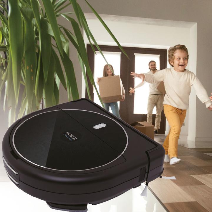 Productafbeelding Hobot Legee-688 HB-688 - Robotstofzuiger met dweilfunctie - Zwart (Stofzuigrobot)