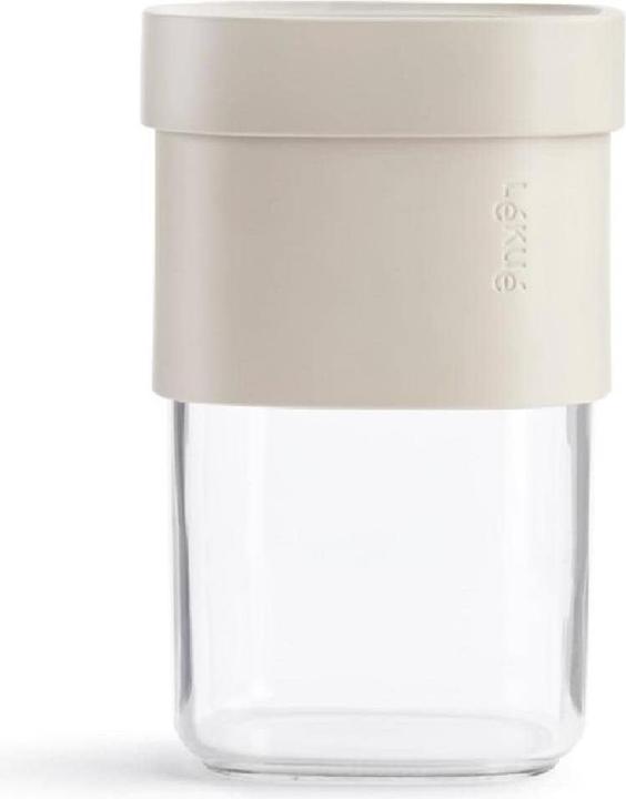 Produktbild Lékué Flip Aufbewahrungsboxen Set beige, 5-tlg. (0.85 l)