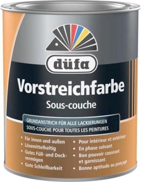 Düfa Vorstreichfarbe, Grundierung