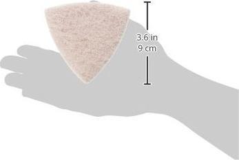 Produktbild Bosch Professional Zubehör Reinigungsvlies für Dreieckschleifer, 93 mm, ohne Korn (ohne Korn)