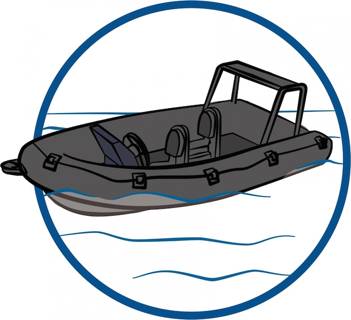 Produktbild Playmobil SEK-Schlauchboot (9362)