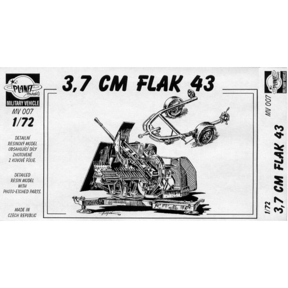 Planet Models 3,7 cm Flak 43