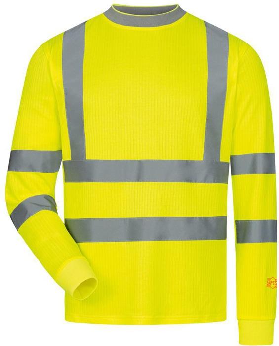 Produktbild Safestyle Warnschutz-Langarm-T-Shirt OLEAS Grösse XL (58/60) gelb (XL)
