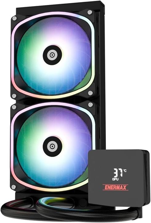 Actual product image Enermax Aquafusion II 240mm ELC-AQFA240-SQA