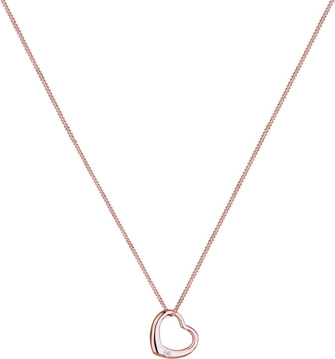 Immagine prodotto Elli Cuore (Argento 925, Diamante, 45 cm)