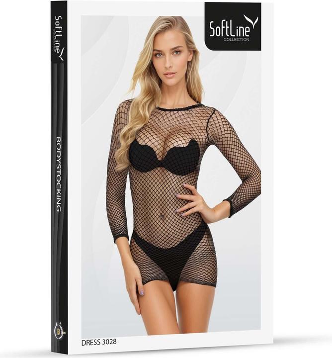 Produktbild Softline Kleid 3028 schwarz (One Size)